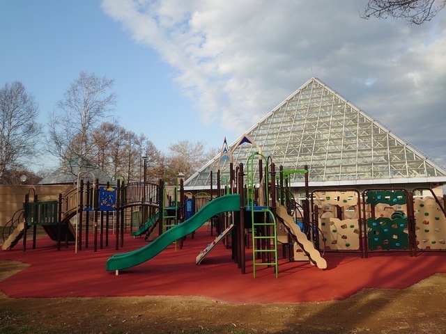 円山公園複合遊具写真