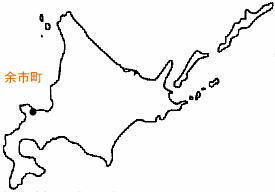 北海道の地図