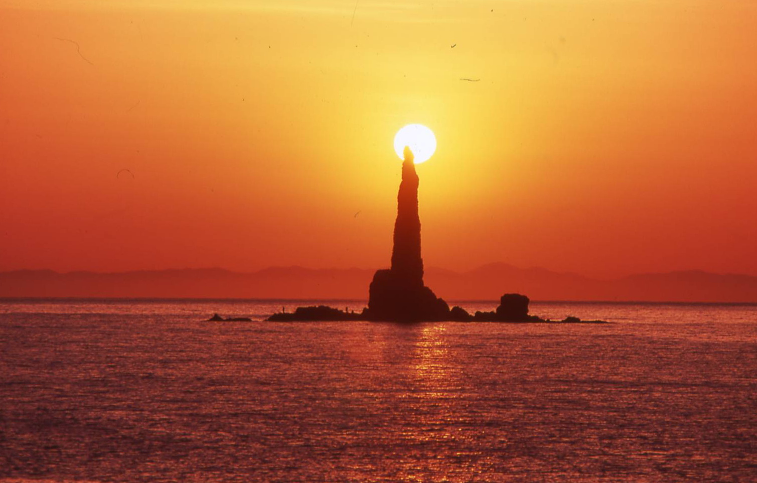 ローソク岩の写真